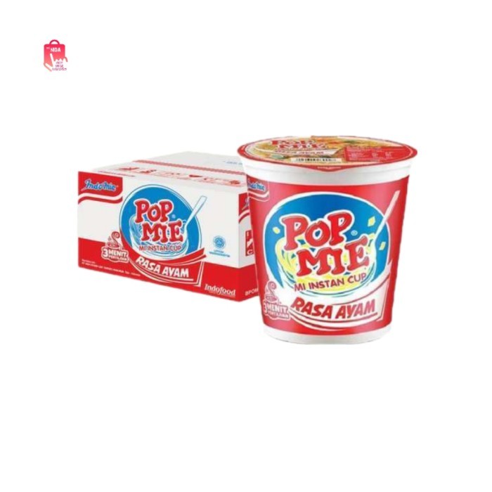 

PROMO MIE / PASTA / POP MIE Kuah Rasa Ayam 1 dus 24 pcs NON COD