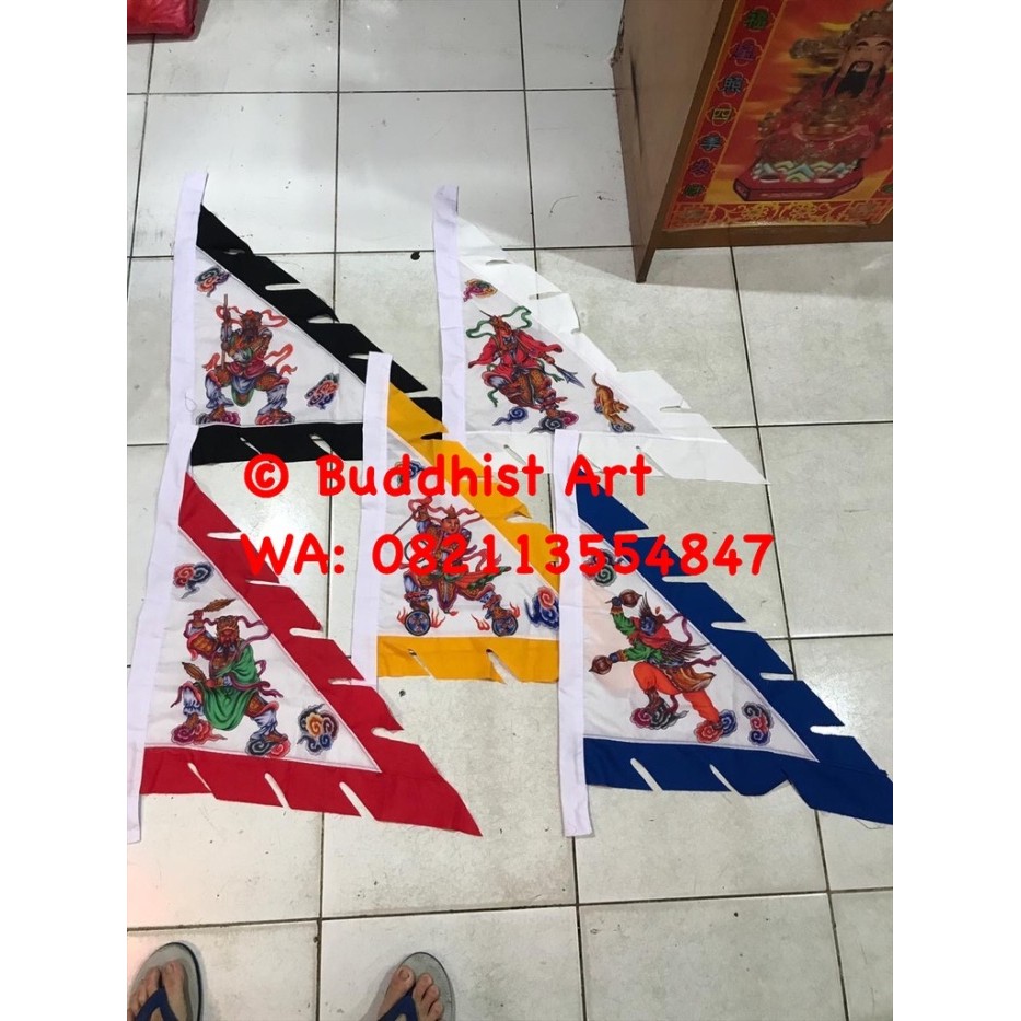 Bendera Dewa 5 jendral (set)