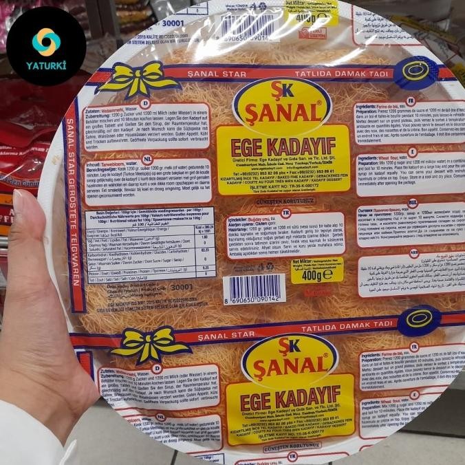 

kunefe kering (kadayif) Kataifi buat coklat Dubai viral