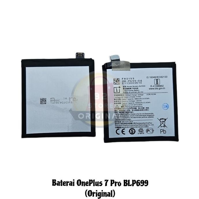 ORIGINAL FOR BATERAI BATTERY BLP699 ONEPLUS 7 PRO / ONE PLUS 7 PRO Terlaris