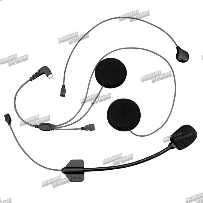 Speaker Soft Hard Mic Fullface Intercom SOOYI EUROFONE S2 S3 PLUS