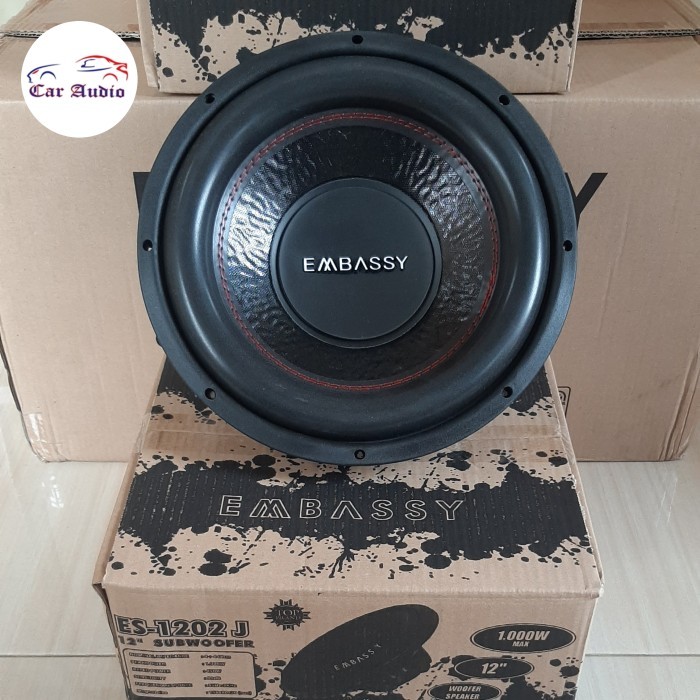 Subwoofer 12" EMBASSY ES-1202 J Subwoofer EMBASSY 12 inch DOUBLE COIL