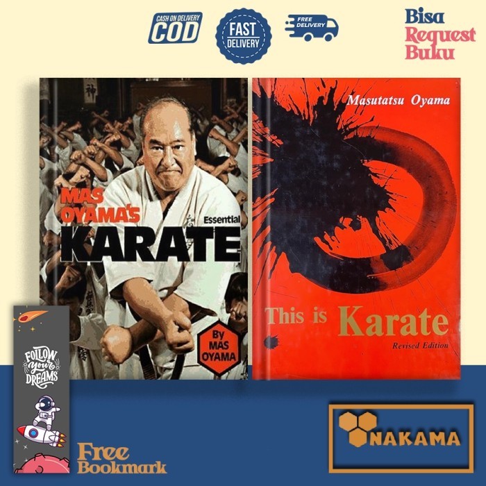 TERLARIS MAS OYAMA'S ESSENTIAL KARATE - THIS IS KARATE BY MASUTATSU OYAMA (ENGLISH VERSION) MURAH