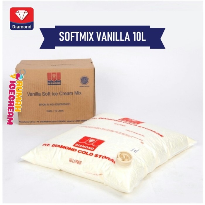 TERLARIS SOFT MIX ICE CREAM DIAMOND 10L MURAH MURAH