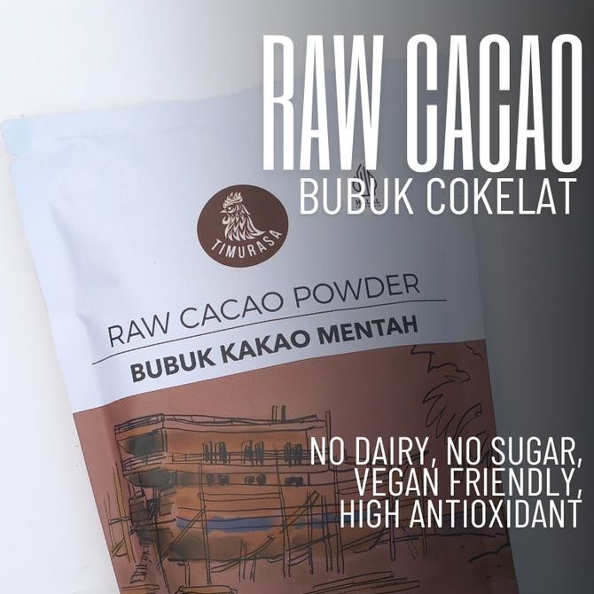 

Cokelat Bubuk Raw Cacao Timurasa 500gr