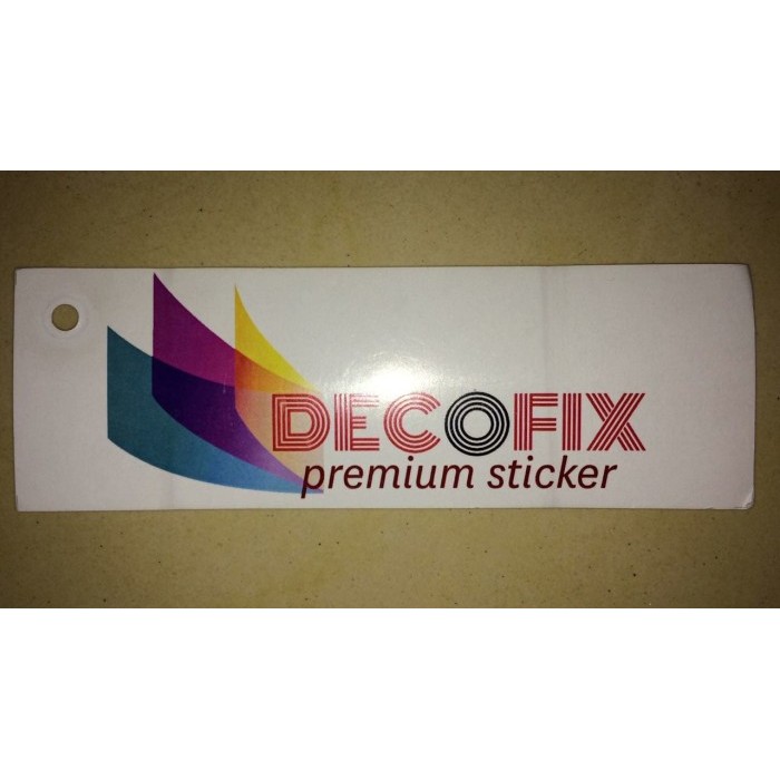 

STIKER / STICKER DECOFIX GLOSSY / MATTE / TRANSPARANT ROLL 15M X 45CM
