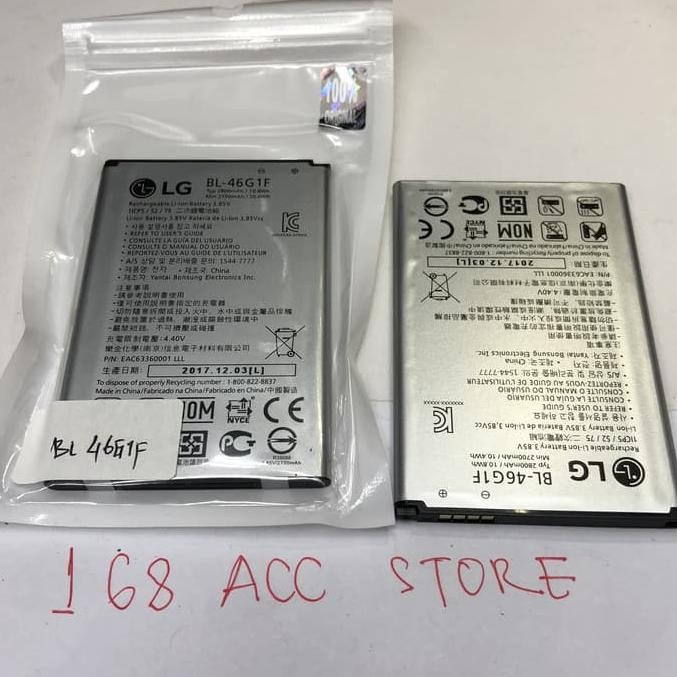 BATERAI LG BL-46G1F LG K10 2017 ORIGINAL Terlaris