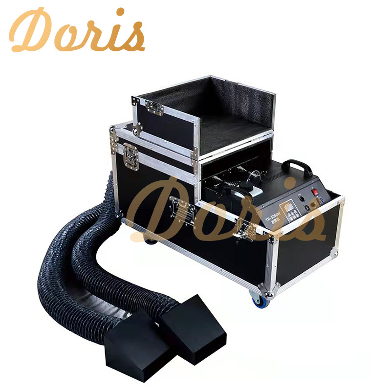 AERO Doris Double Tube 3000W Water Fog Machine Stage Effect Light Dmx Smoke Dry Ice CO2 For DJ Disco