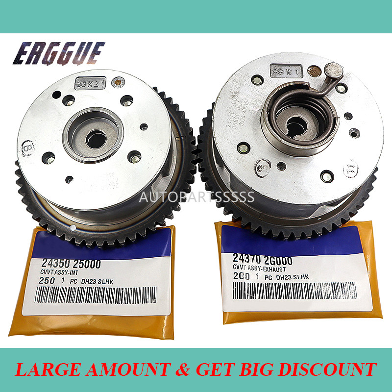AERO 24350-25000 24370-2G000 VVT568 VVT569 Intake Exhaust Camshaft Gear CVVT For Hyundai Kia 2435025