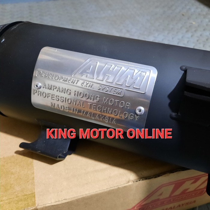 Knalpot racing Mio Sporty Mio Soul lama AHM Malaysia