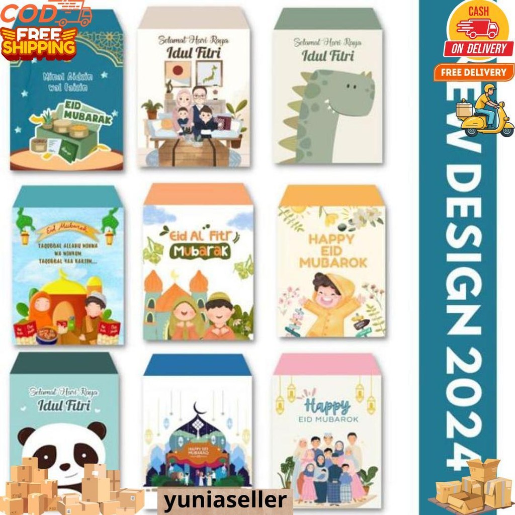 

Amplop Lebaran Karakter Isi 10Pcs Amplop Uang Lipat D Sale