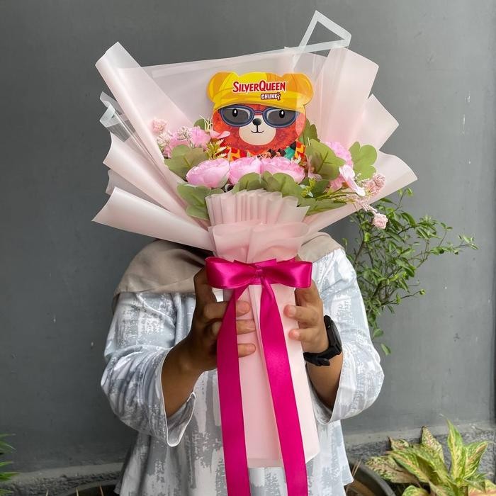 

BUKET BUNGA VALENTINE COKLAT KADO BUCKET HADIAH BUNGA ULANG TAHUN ANNIVERSARY