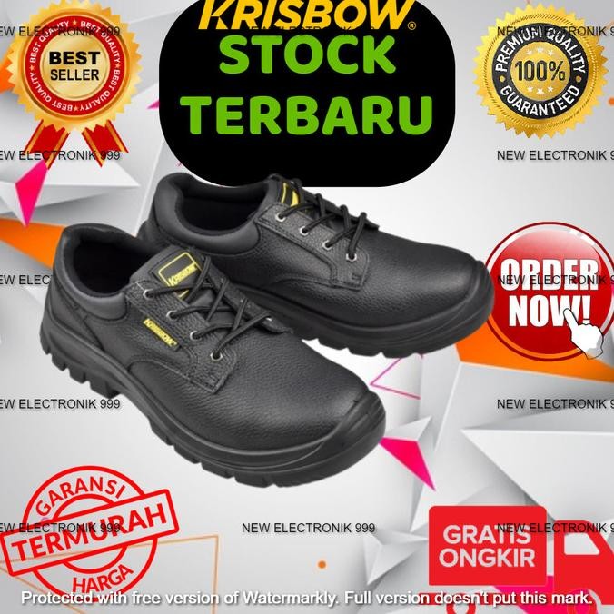 Krisbow Sepatu Pengaman Maxi 4IN Hitam SAFETY SHOES MAXI 4IN Terlaris