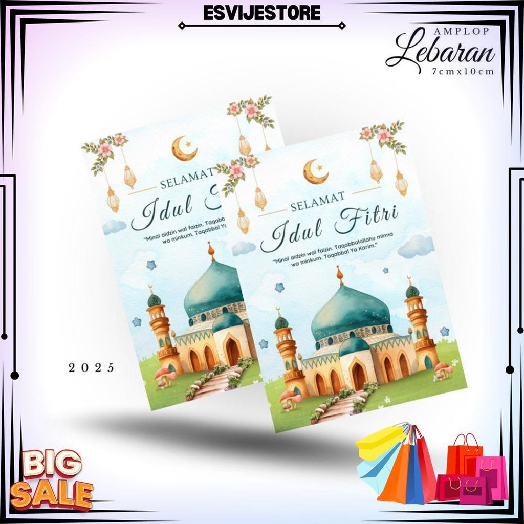 

Amplop Lebaran Idul Fitri Premium Ukuran Medium Desain Karakter Lucu Ramadhan 2025 Isi 50 Angpao D Promo 3.3