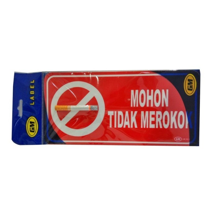 

Sale Gm Label 3D Warna Mohon Tidak Merokok Lm 312 Medium