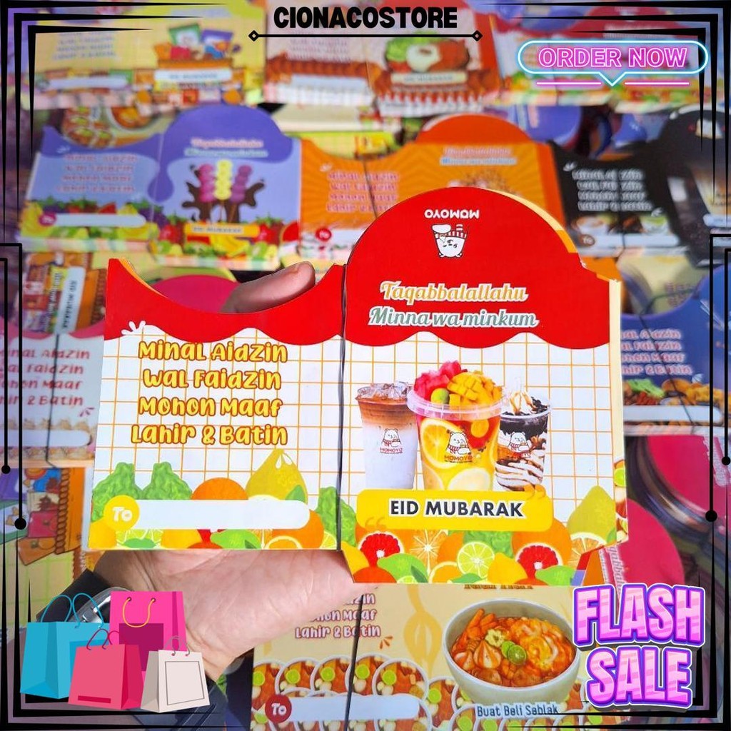 

(1000 Lembar) Amplop Lebaran Medium 1000 Lembar Free Plastik D Sale