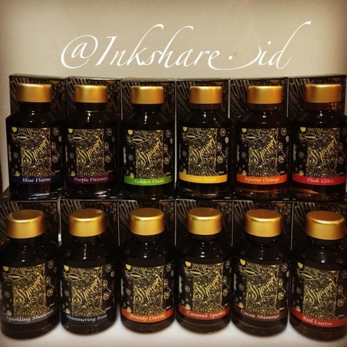 

Diamine Shimmering Inks - Fountain Pen Ink / Tinta 50Ml Botol