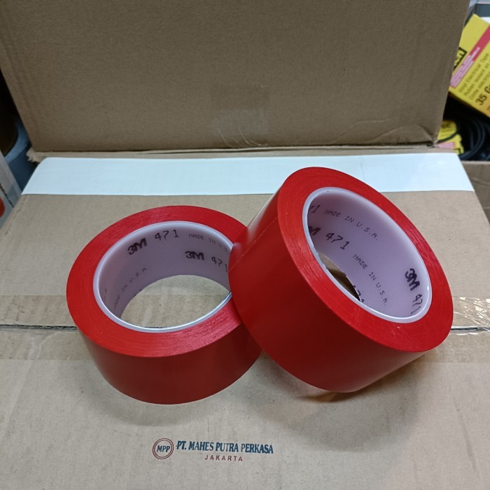 

FLOOR MARKING TAPE 471 3M SIZE 2IN X 33 MTR X 0.14MM