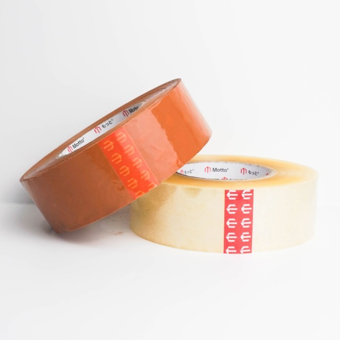 

LAKBAN 45MM X 300 YARD COKELAT - DUS (30 PCS) - MOTTO OPP TAPE