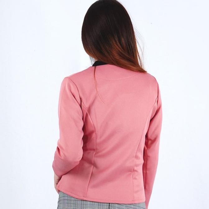 Promo Okechuku Seoyung Blazer Wanita Blazer Putih Wanita Blazer Kerja Kantor