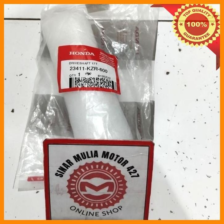 [SMM] AS PULLY AS GARDAN SHAFT DRIVE 17T VARIO 125 ORI AHM 23411-KZR-600