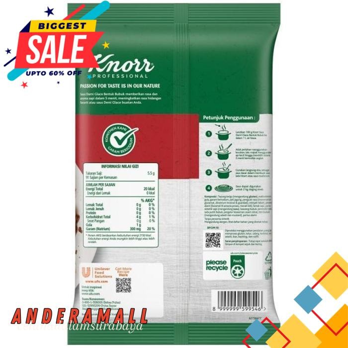 

KNORR SAUS DEMI GLACE SAUCE 500GR TERMURAH