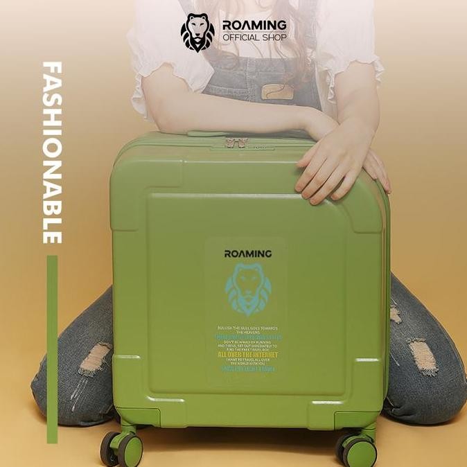 Murah Roaming Koper L003 Cabin Size 20 Inch Dan Bagasi Size 24 Inch Tsa Lock 4 Roda 360 Rotasi Anti 