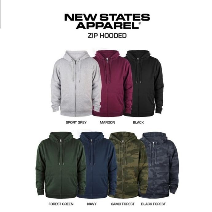 Promo Jaket Zip Hoodie Polos 9600 Nsa Import Original ( Unisex )