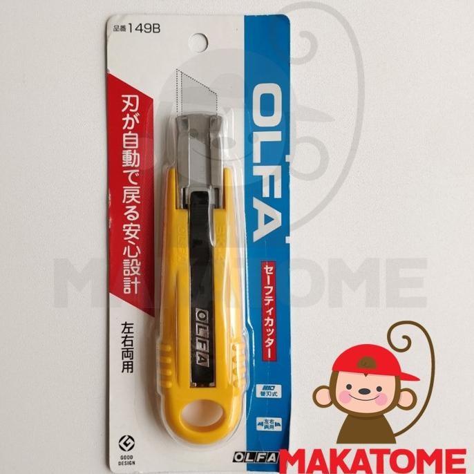 

SIAP KIRIM OLFA SAFETY CUTTER 149B KATER JAPAN 149 B SELF RETRACTING KNIFE