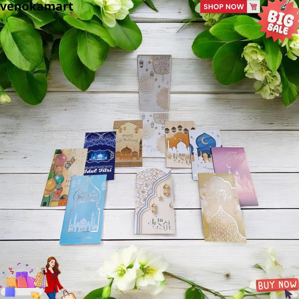 

Amplop Lebaran Hari Raya Isi 50Pcs Mix Random D Best Seller