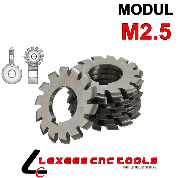 

SIAP KIRIM MODUL M2.5 RODA GIGI M 2.5 GEAR MODULE MILLING M2 CUTTER INVOLUTE