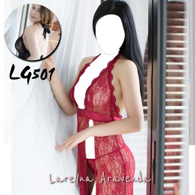 

Lareyna Aravenda Lingerie + Cd Gaun Panjang Romantis Full Lace Lg501 Original