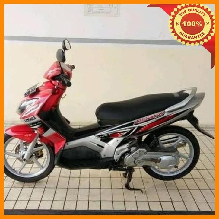 [AMC] STRIPING NOUVO Z 2005 SILVER MERAH