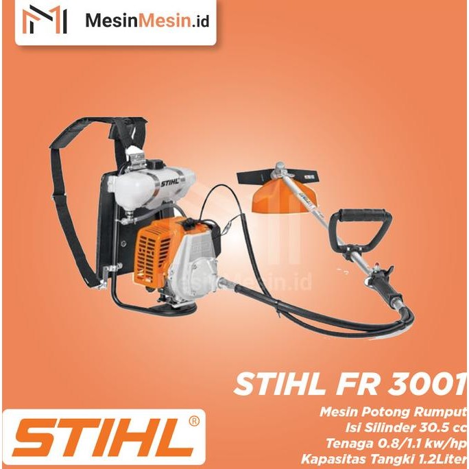 

SIAP KIRIM JUAL MESIN POTONG RUMPUT BRUSH CUTTER STIHL FR 3001 ASLI TERLARIS