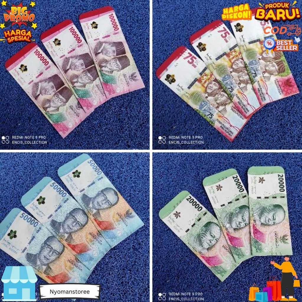 

[Jadian] Amplop Lebaran Tema Uang|Bank Uk Panjang/Jumbo D Promo 3.3