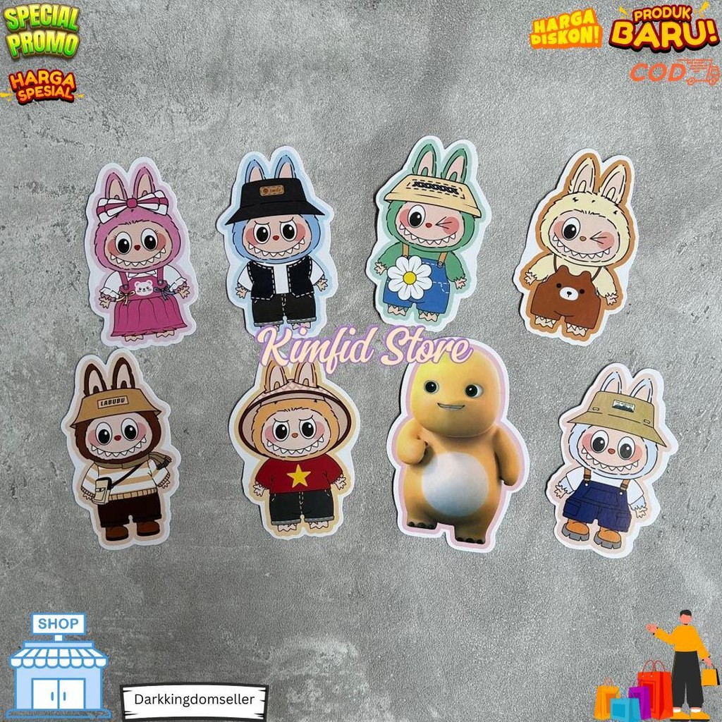 

Isi 5Pcs Amplop Lebaran 2Sisi Angpau Karakter Labubu Sanrio 3D D Promo 3.3