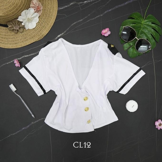 

Kostum Sexy Lingerie Costume Cosplay Stewardress Police Pramugari Cl12 Original