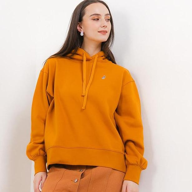 Promo Hush Puppies Jaket Hoodie Wanita Suzy 4 Mustard