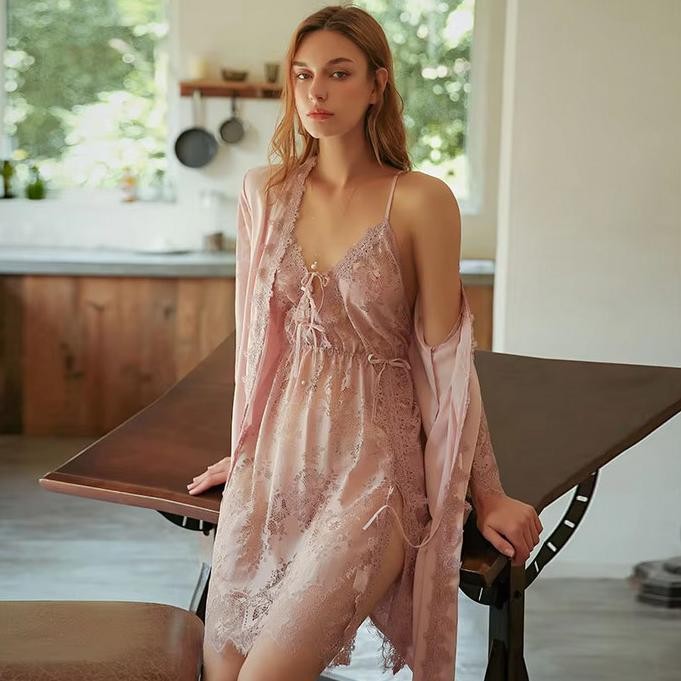 

Lingerie Sexy / Dress Kimono Sexy / Baju Tidur Wanita / Lingerie 311 Original