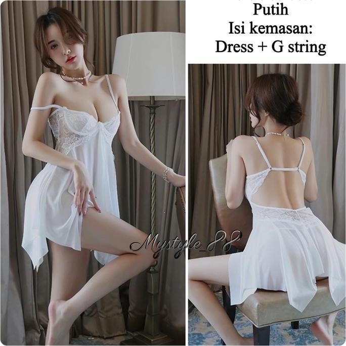 

Mystyle Baju Dinas Malam 1222 Bunga Lingerie Wanita Original