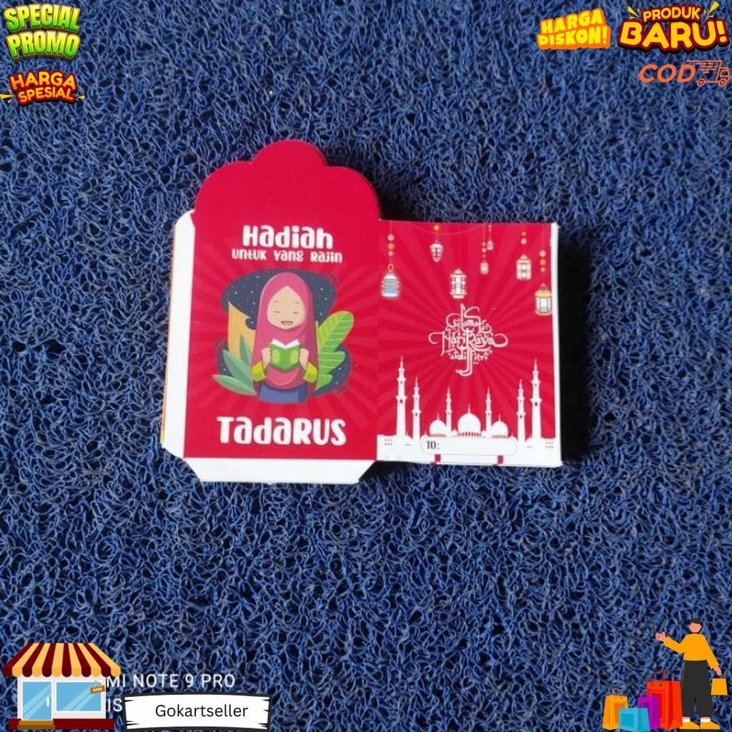 

Pilih Motif - 100 Lembar Amplop Lebaran Medium Karakter D Promo 3.3