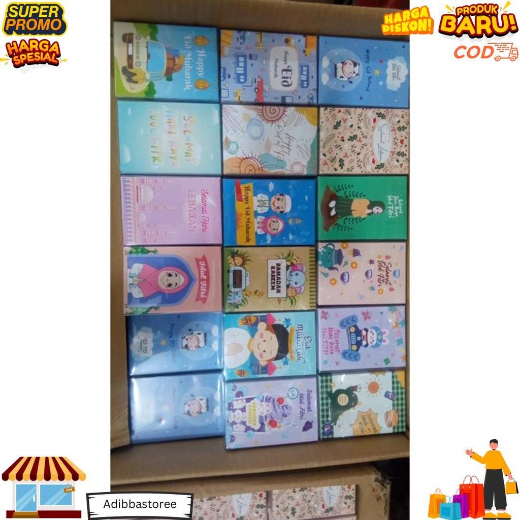 

Amplop Lebaran Hari Raya Idul Fitri 2025 Isi 50 Pcs Lembar Motif Lucu D Cod