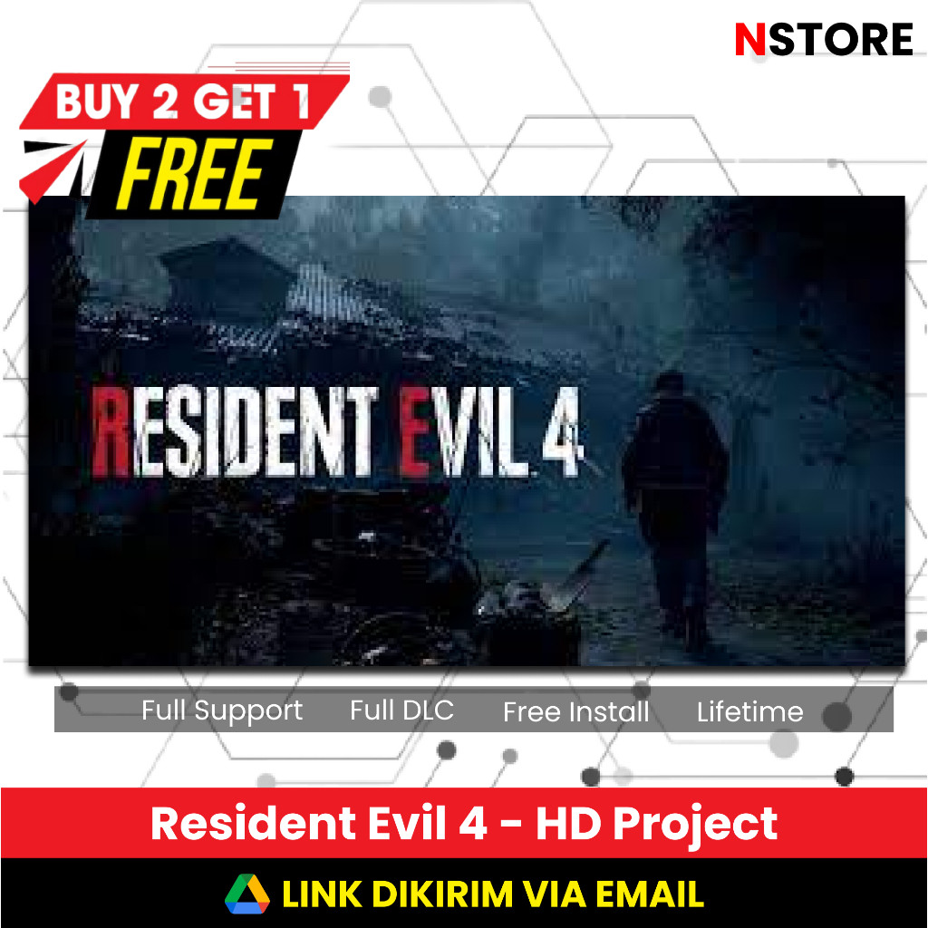 RESIDENT EVIL 4 HD PROJECT (2022) - FULL DLC - GAME PC/LEPTOP - DOWNLOAD LANGSUNG MAIN
