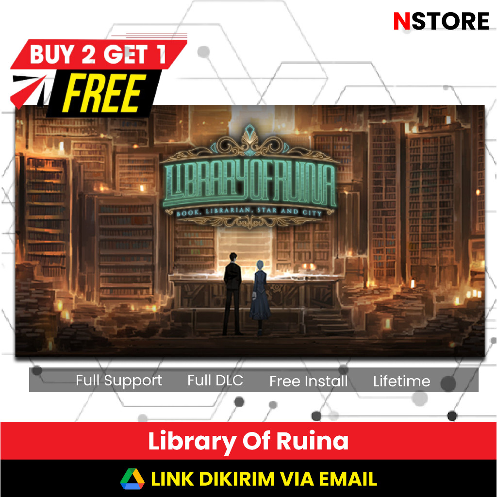 LIBRARY OF RUINA - FULL DLC - GAME PC/LEPTOP - DOWNLOAD LANGSUNG MAIN