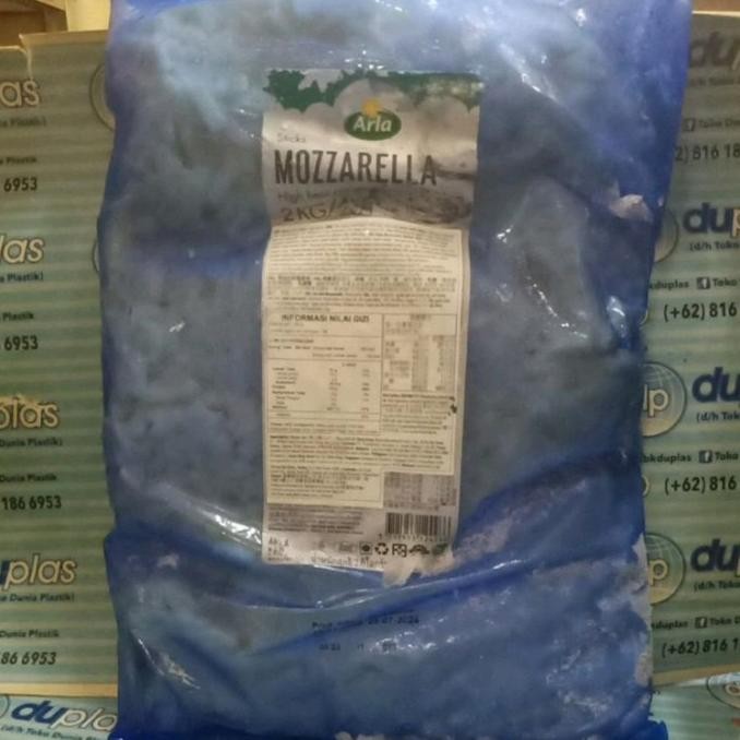 

SIAP KIRIM ARLA KEJU MOZZARELLA CHEESE SHREDDED PARUT STICK TABUR 2 KG