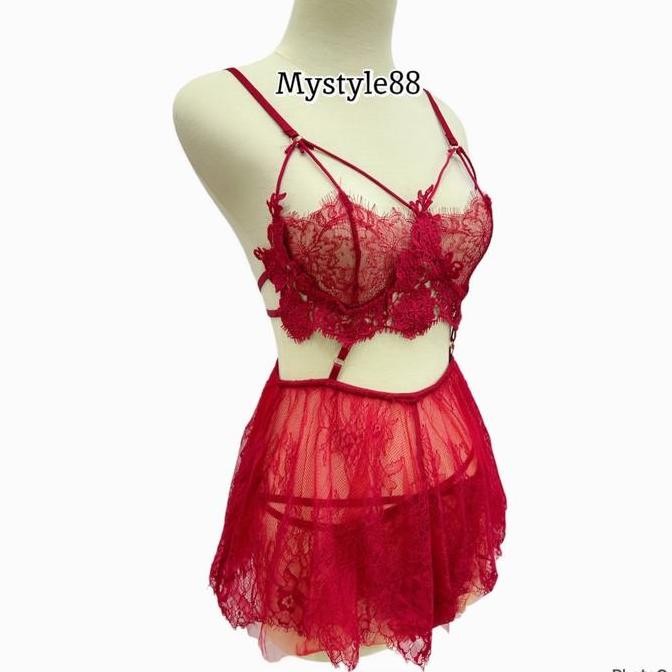 

Lingerie Sexy Hot Babydoll Transpran 1231 Original