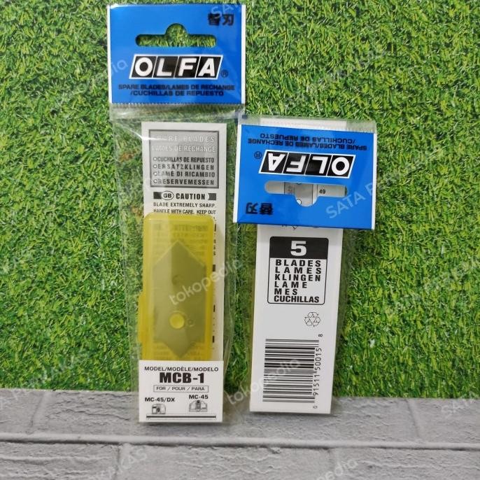 

SIAP KIRIM OLFA REFILL CUTTER MCB-1 SPARE BLADE FOR MC-45 ISI 5 PCS