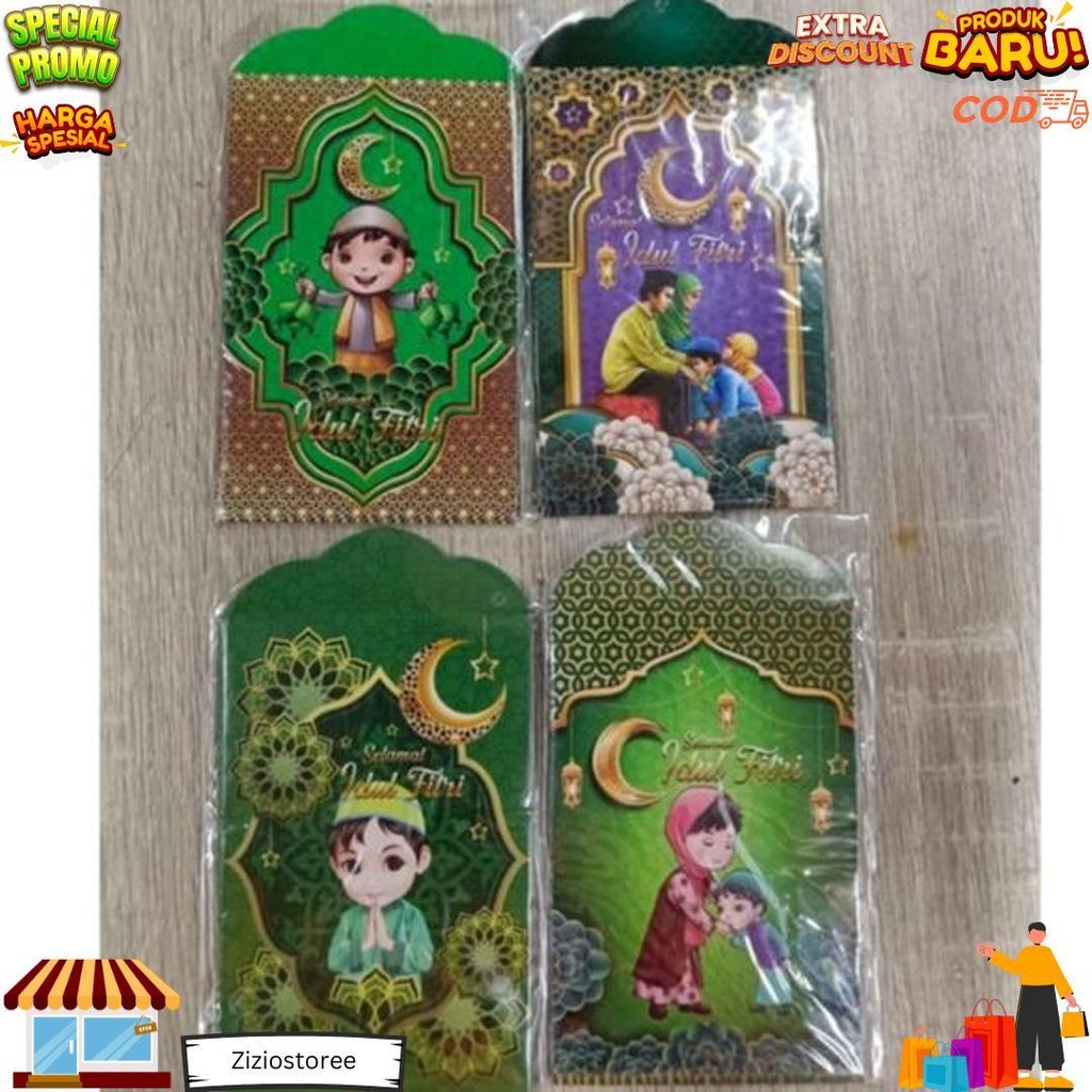 

Amplop Thr Lebaran Ukuran Besar / Kecil D Promo 3.3