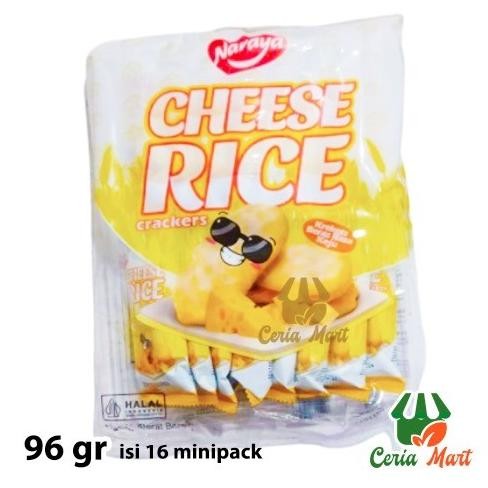 

SIAP KIRIM NARAYA CHEESE RICE CRACKERS 96 GR KREKERS BERAS RASA KEJU ASIN MANIS