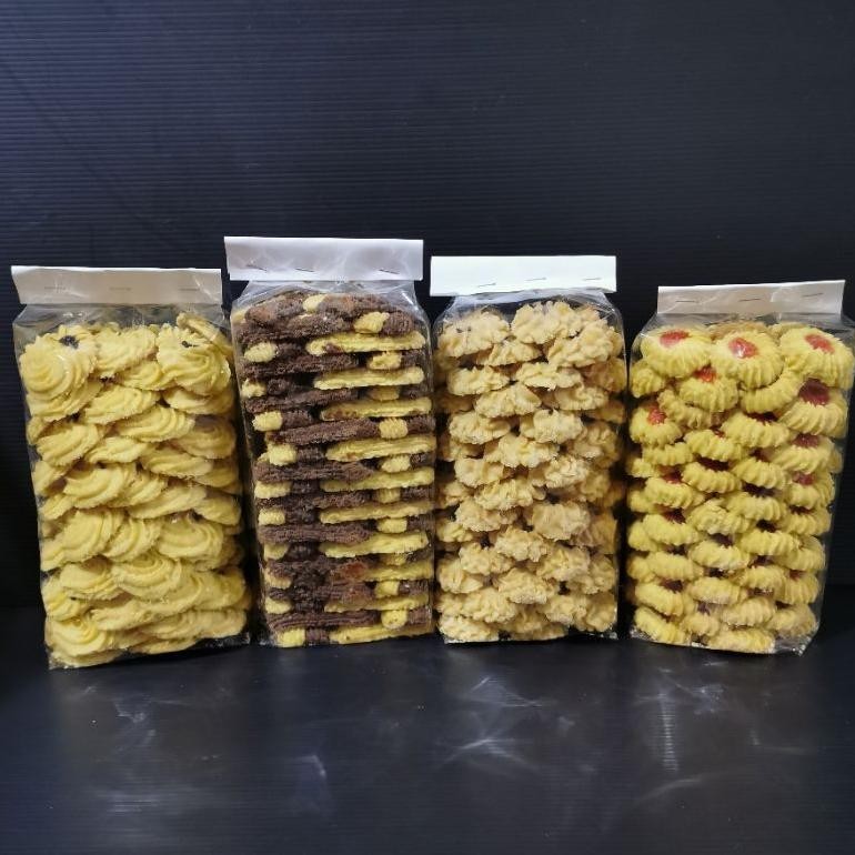 

Kue Semprit 500 Gram Mentega Cemilan Kering Manis Snack Termurah 1/2 Kg Ready Stock